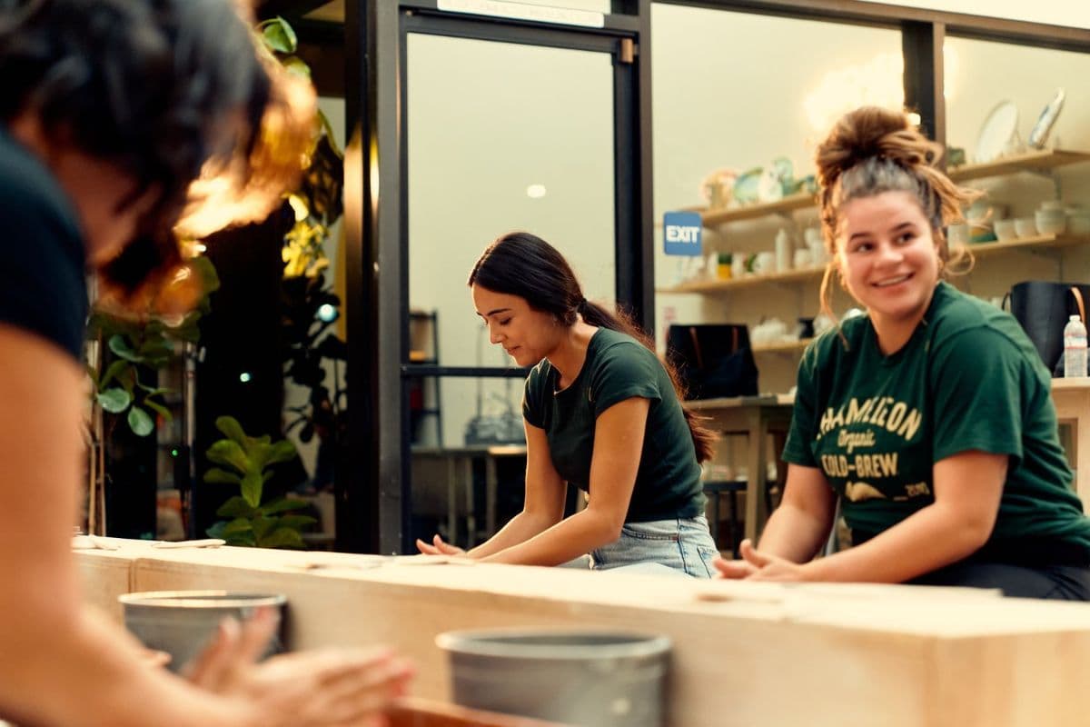 Spotlight on Our Paint and Sip Pottery Nights